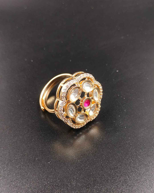 Kundan Rings R-10
