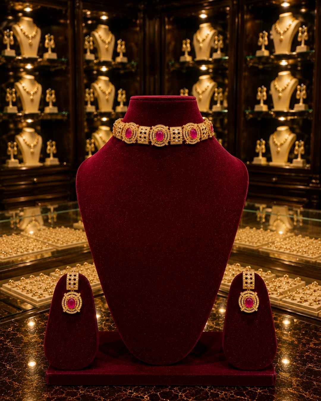 Rajwada Kundan Choker NS-28