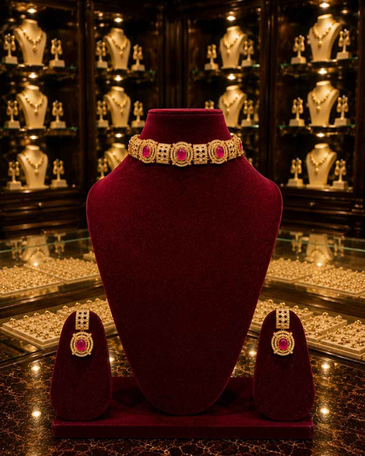 Rajwada Kundan Choker NS-28