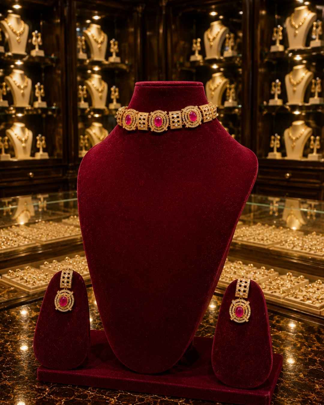 Rajwada Kundan Choker NS-28