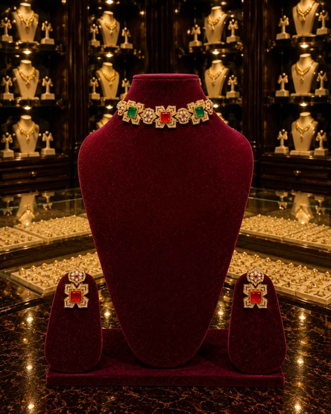Rajwada Kundan Choker NS-30