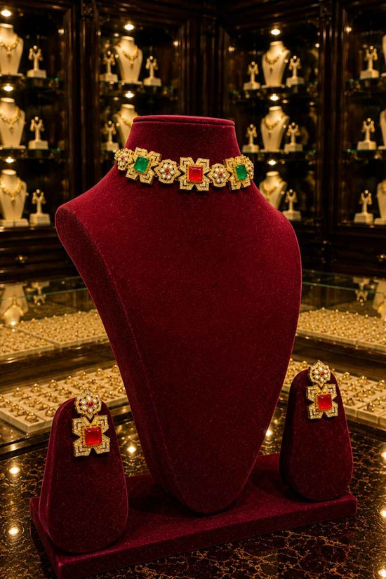 Rajwada Kundan Choker NS-30