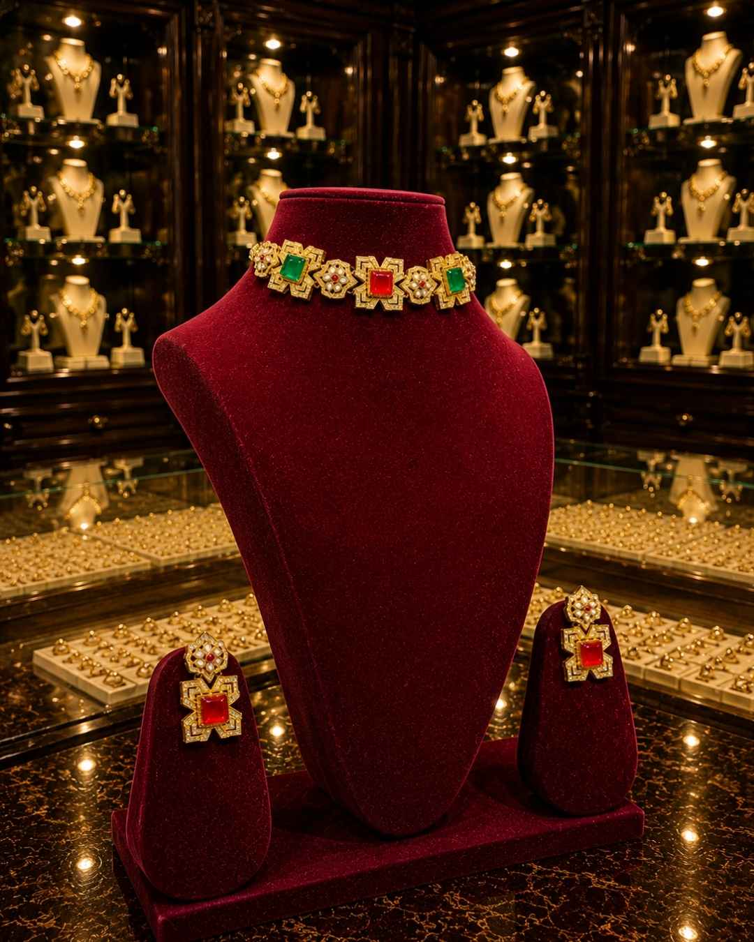 Rajwada Kundan Choker NS-30