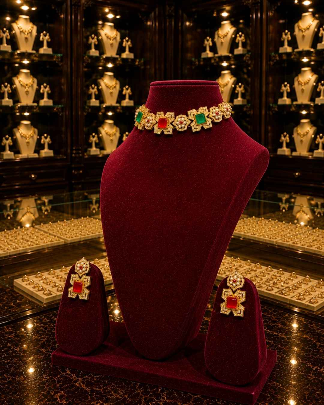 Rajwada Kundan Choker NS-30