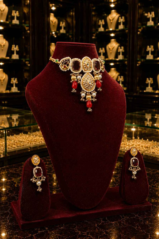 Rajwada Kundan Choker NS-32