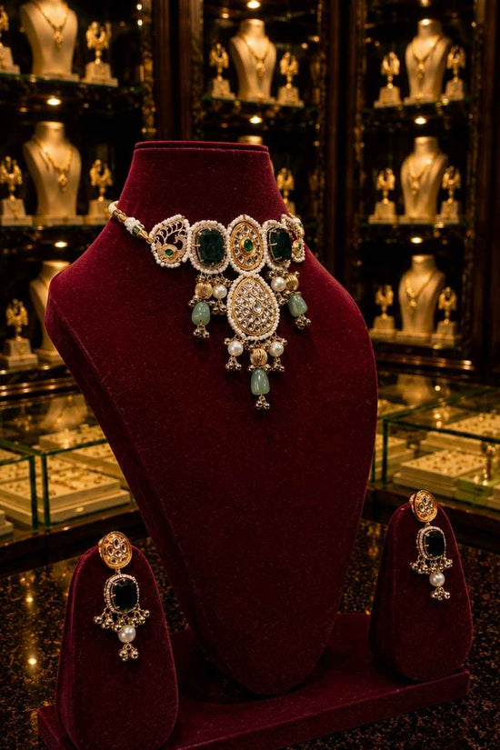 Rajwada Kundan Choker NS-33