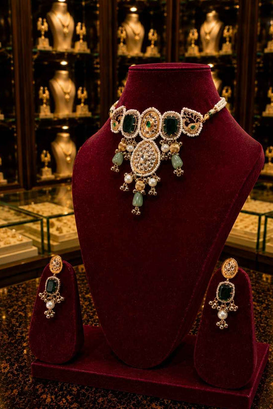 Rajwada Kundan Choker NS-33