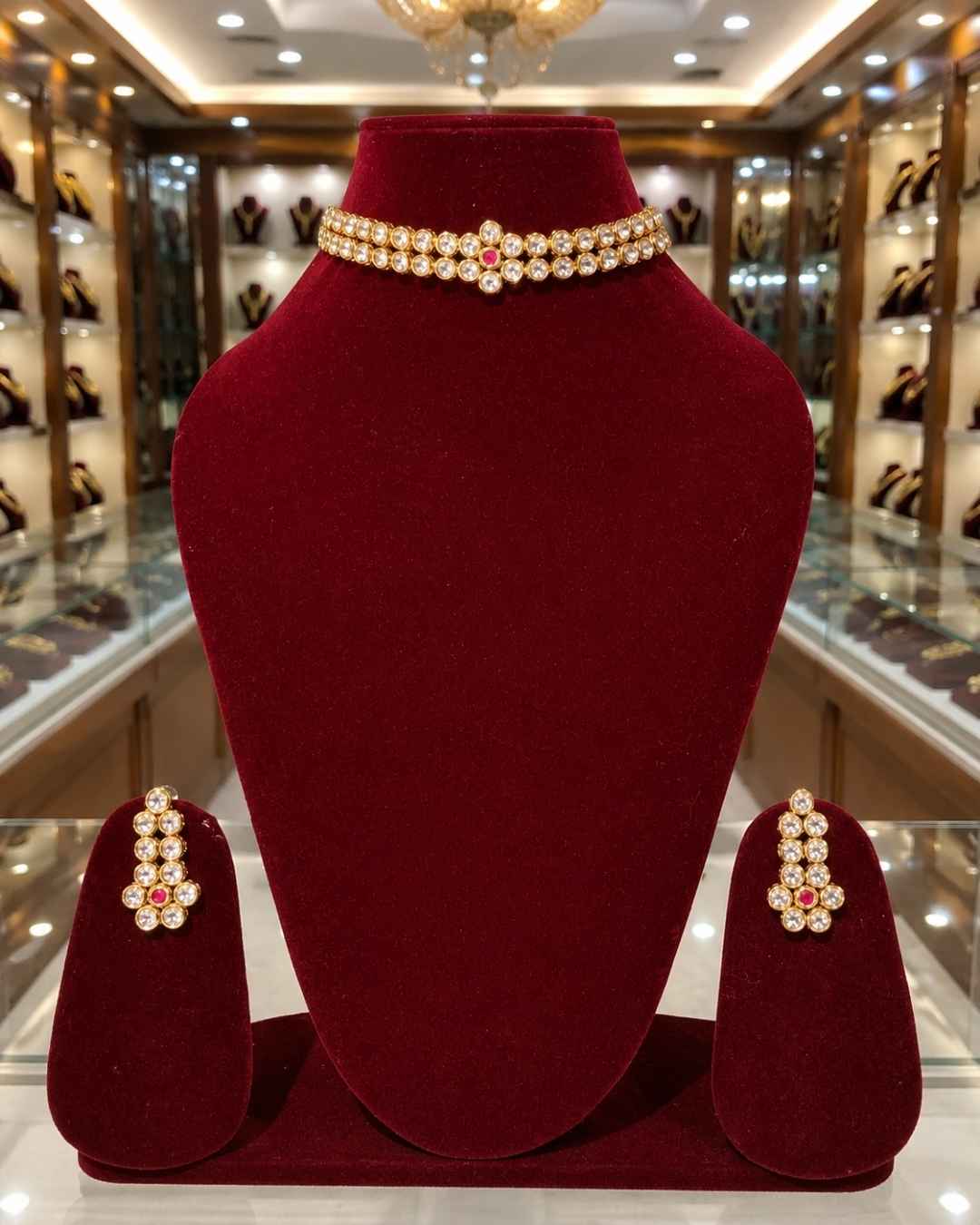 Rajwada Kundan Choker NS-34