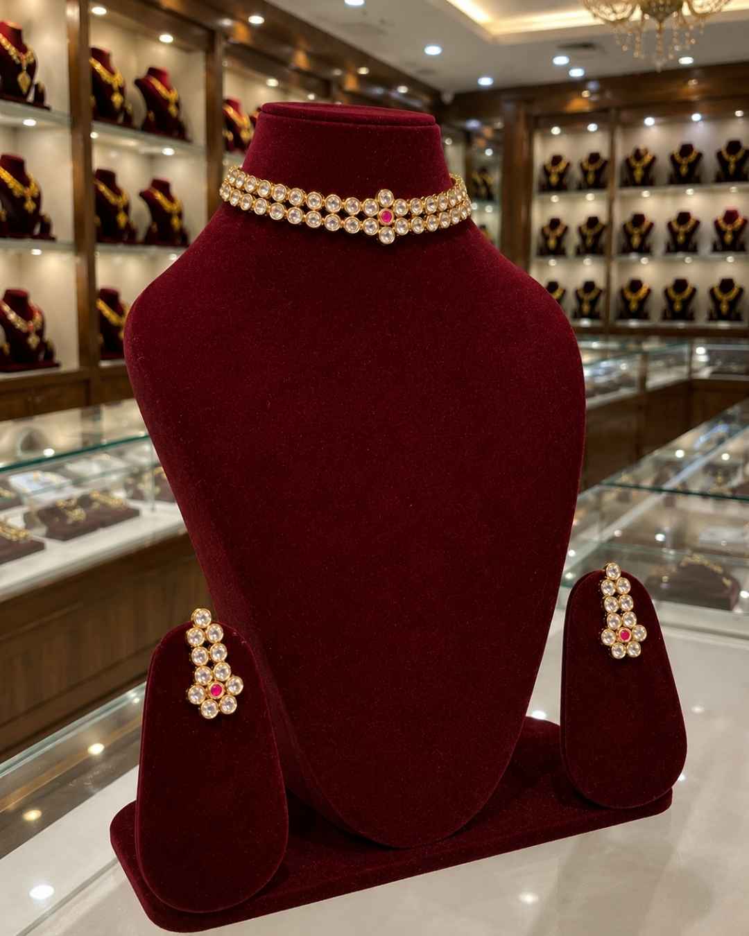 Rajwada Kundan Choker NS-34