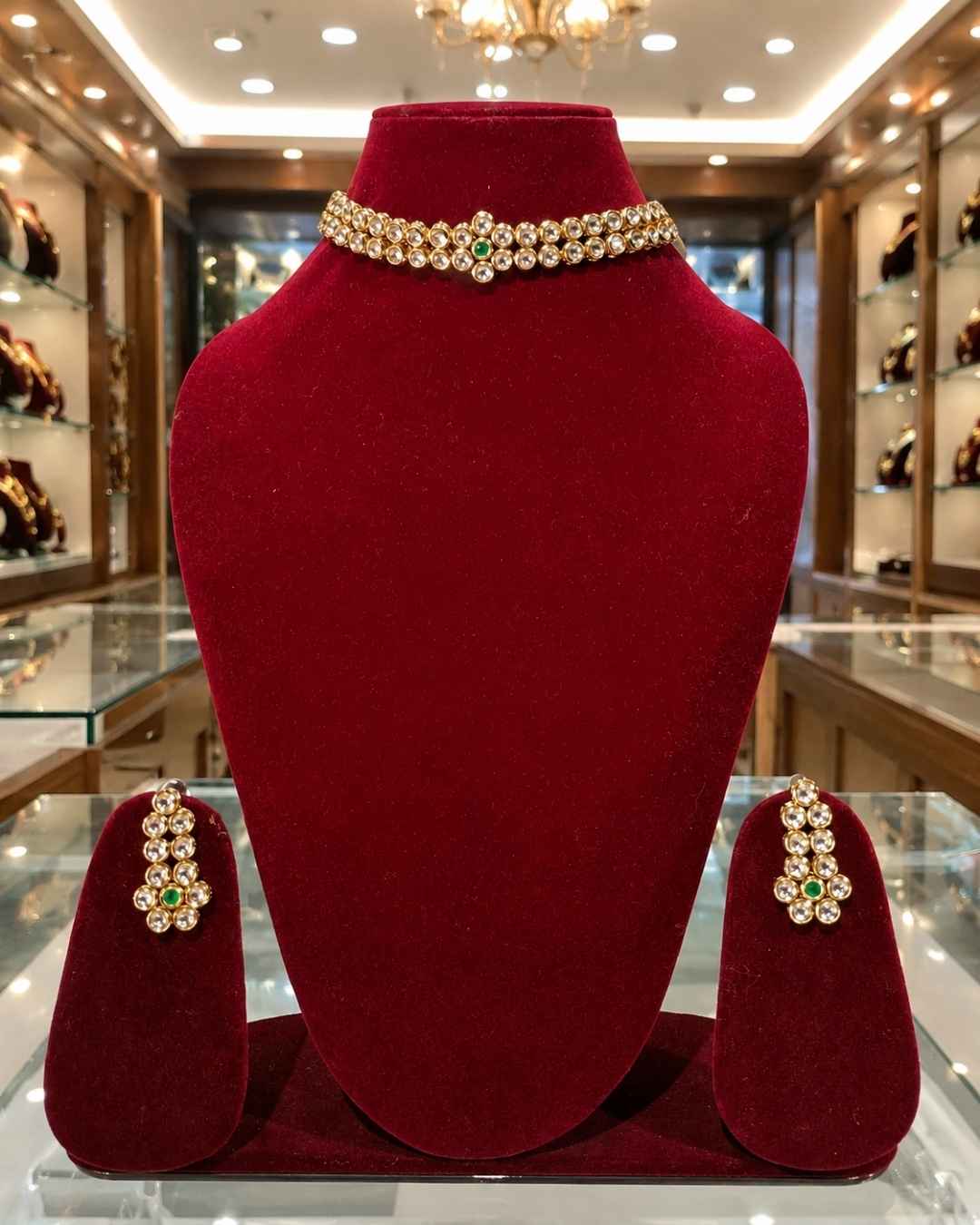 Rajwada Kundan Choker NS-35
