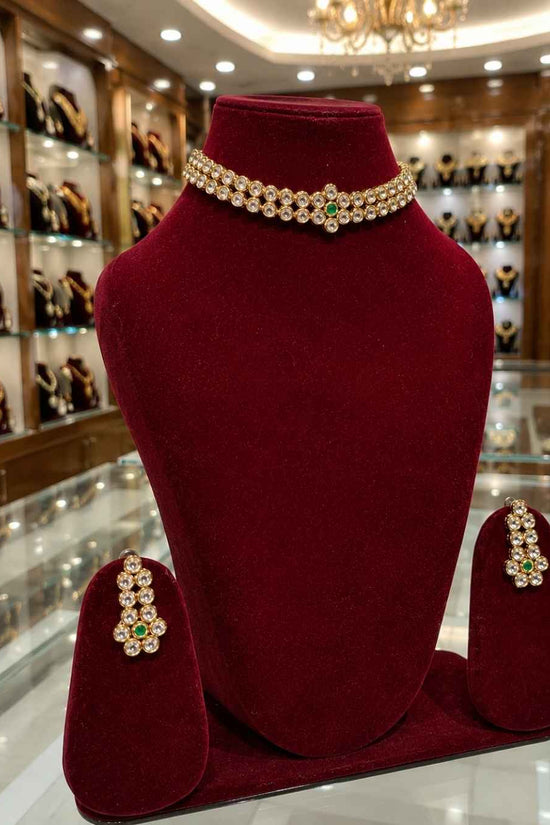 Rajwada Kundan Choker NS-35