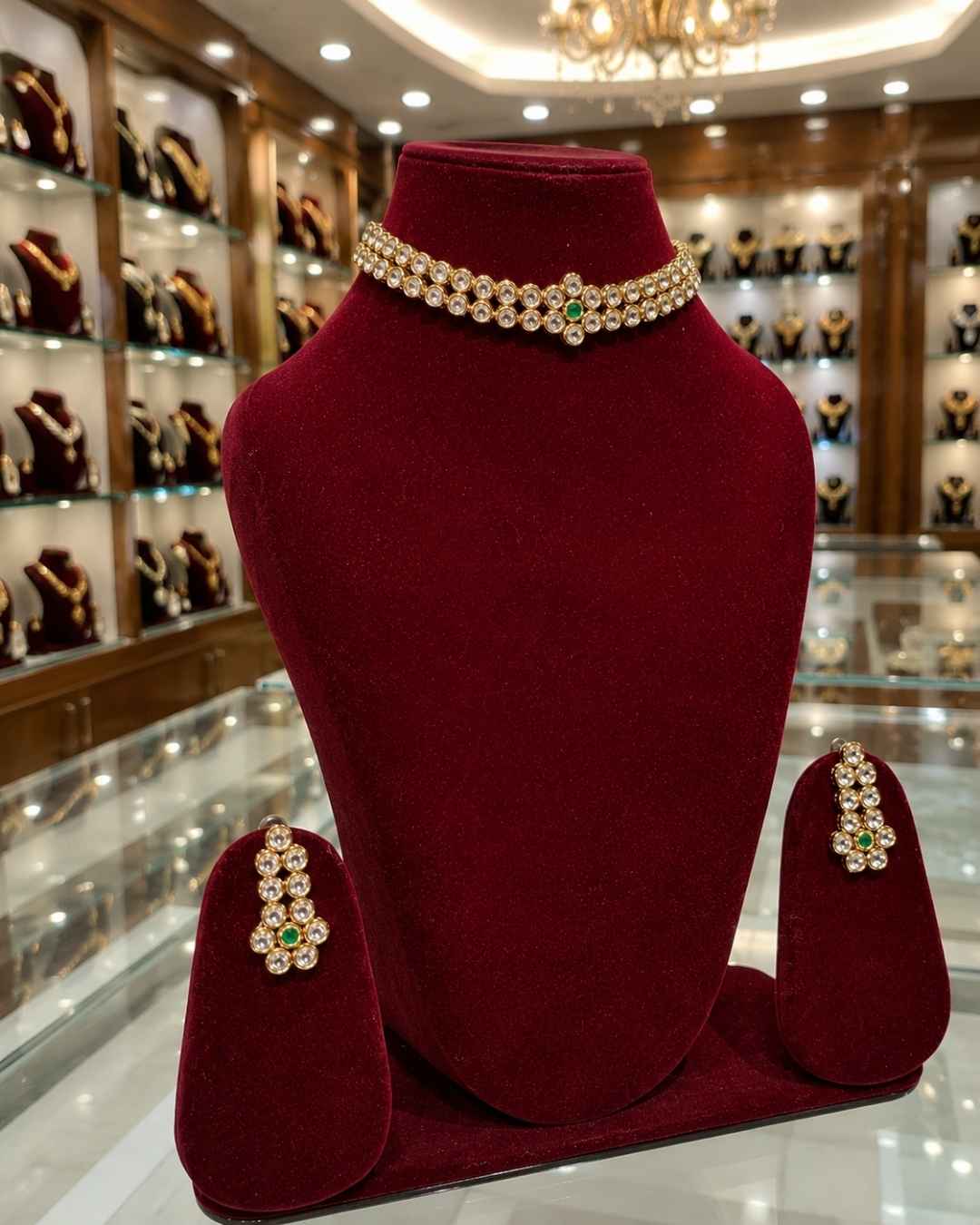 Rajwada Kundan Choker NS-35