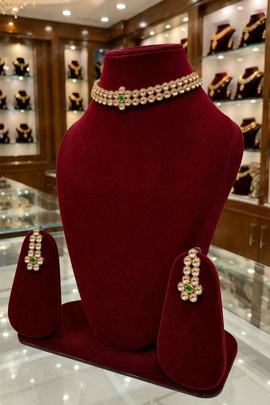 Rajwada Kundan Choker NS-35