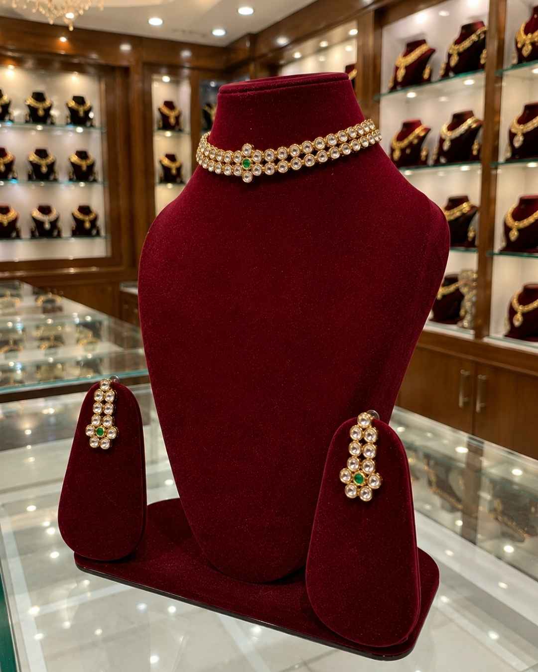 Rajwada Kundan Choker NS-35