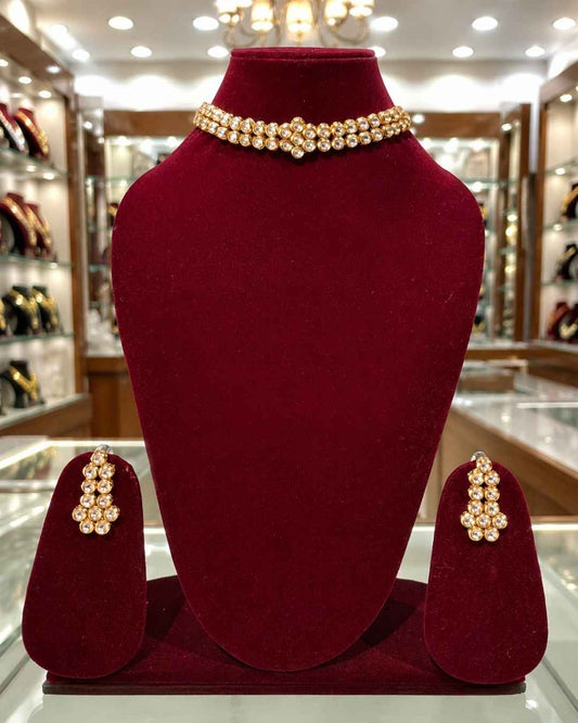 Rajwada Kundan Choker NS-36