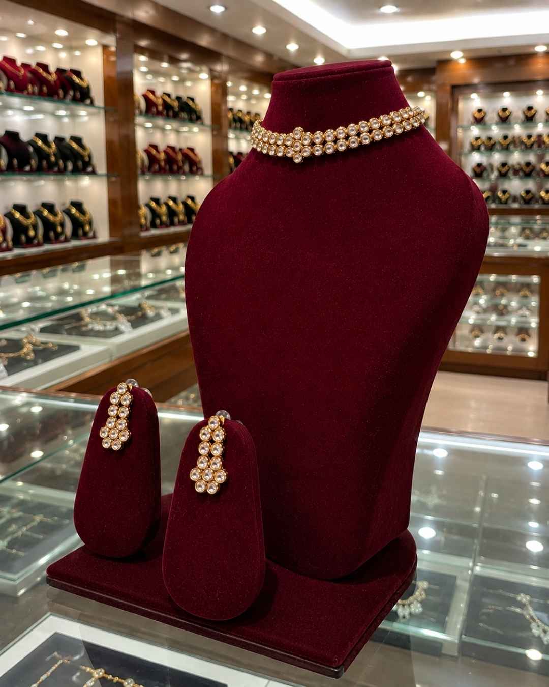 Rajwada Kundan Choker NS-36