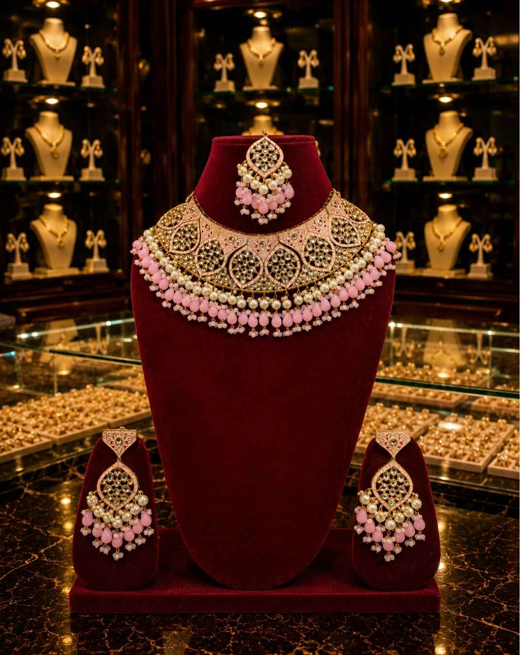Rajwada Kundan Choker NS-37