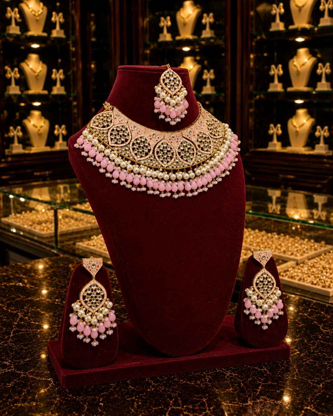 Rajwada Kundan Choker NS-37