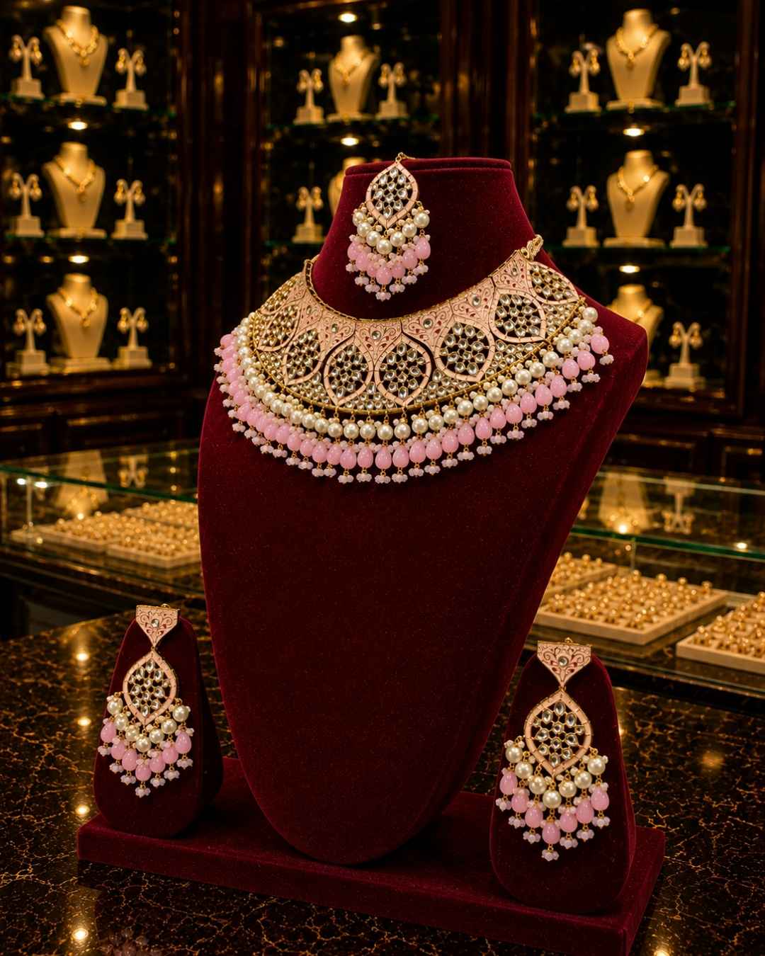 Rajwada Kundan Choker NS-37