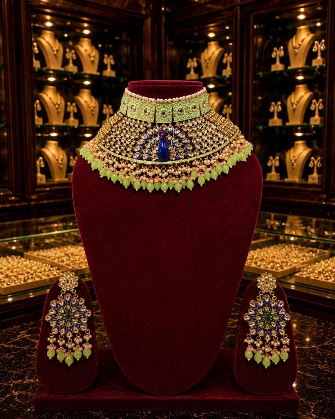 Rajwada Kundan Choker NS-38