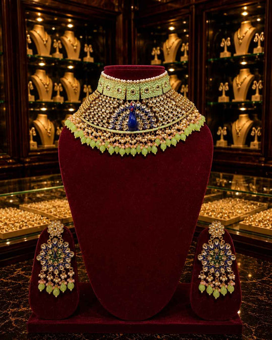 Rajwada Kundan Choker NS-38