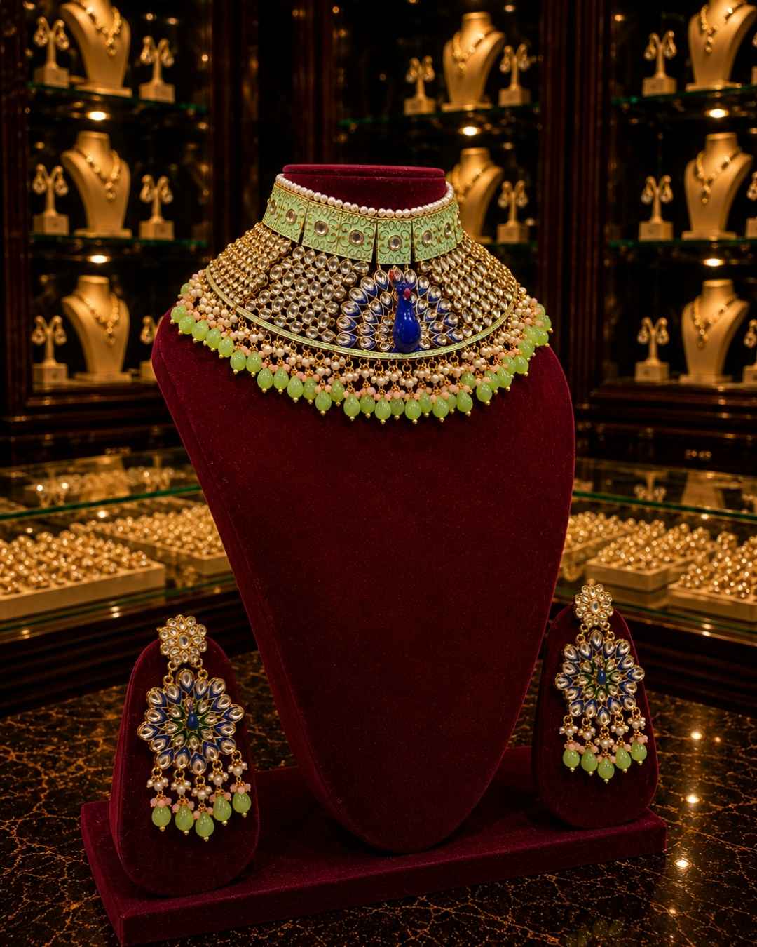 Rajwada Kundan Choker NS-38