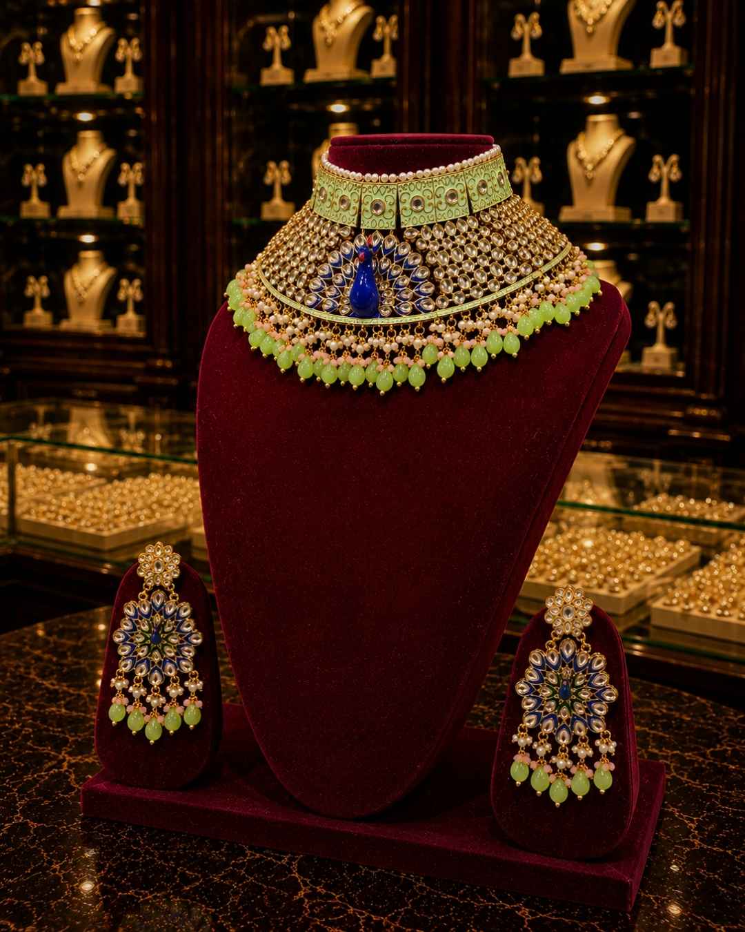 Rajwada Kundan Choker NS-38