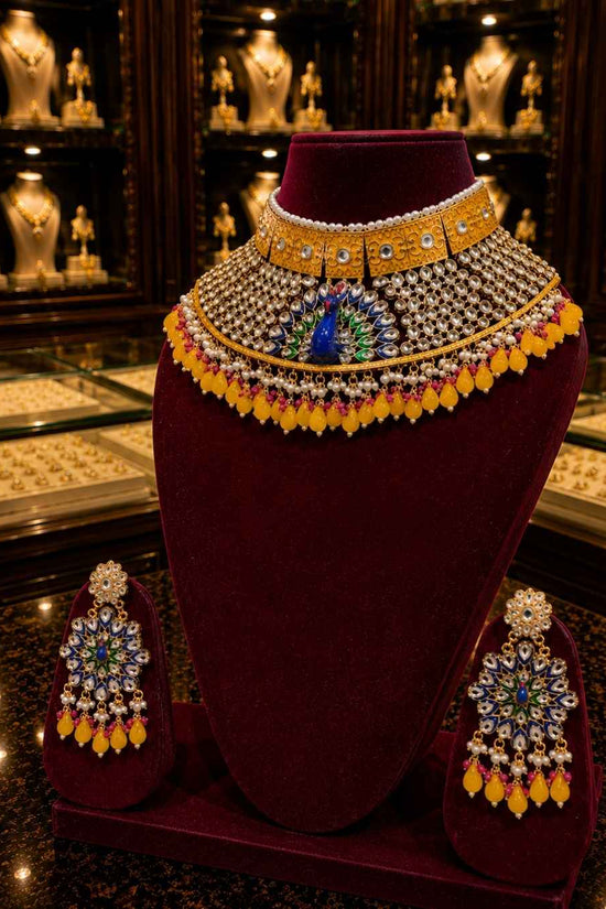 Rajwada Kundan Choker NS-39