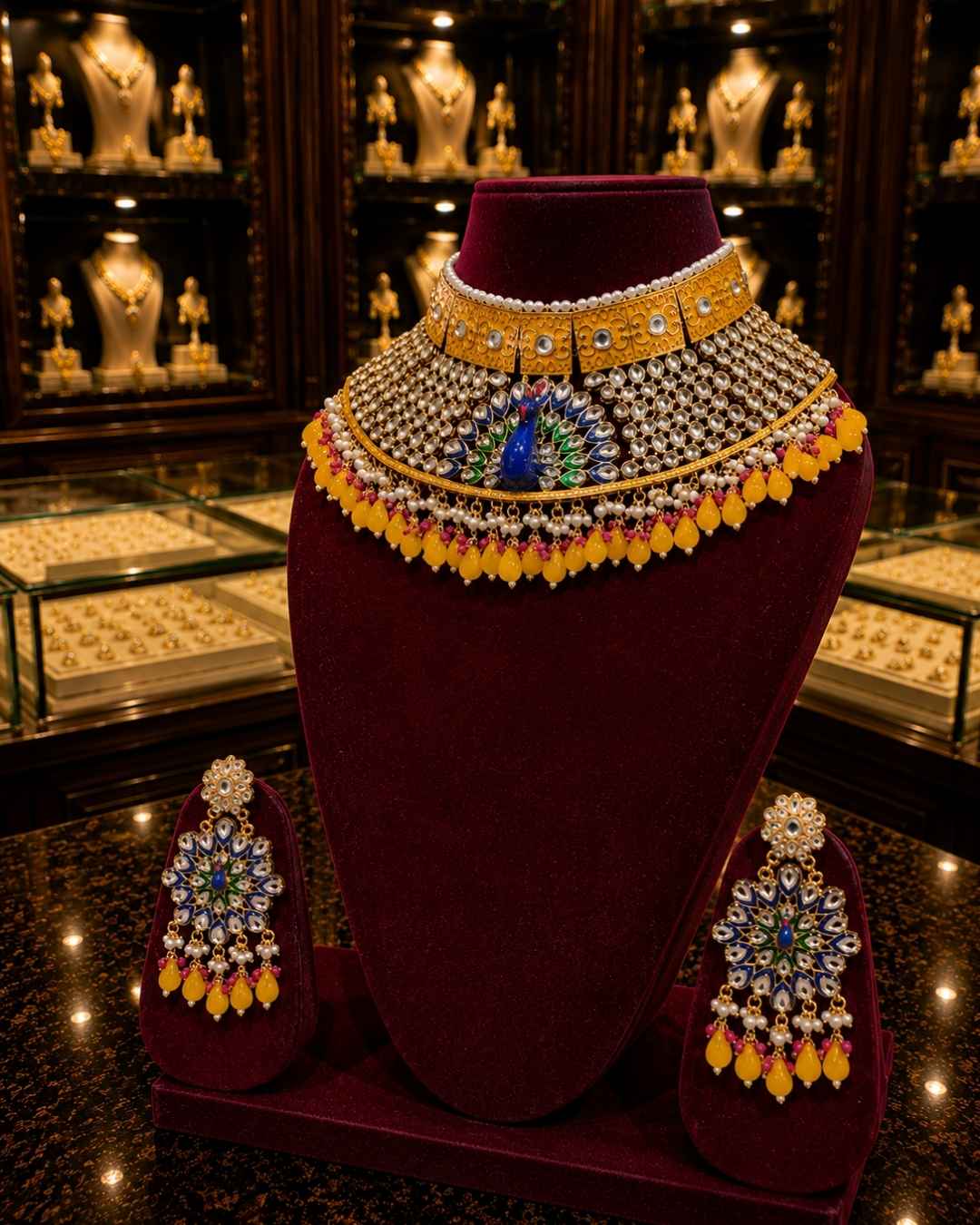 Rajwada Kundan Choker NS-39