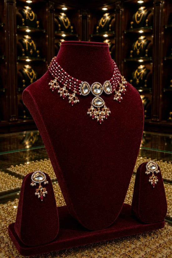 Rajwada Kundan Choker NS-13