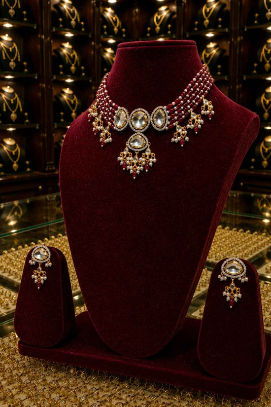 Rajwada Kundan Choker NS-13