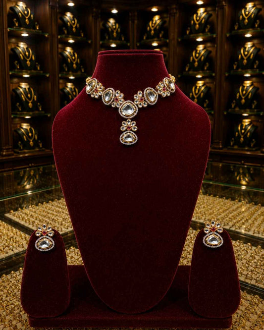 Rajwada Kundan Choker NS-14