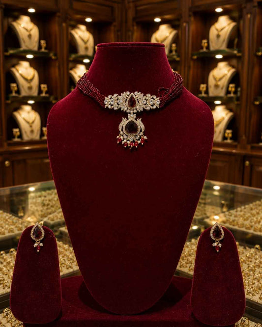 Rajwada Kundan Choker NS-15