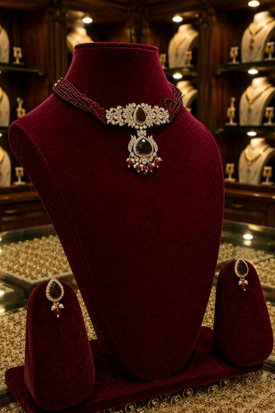 Rajwada Kundan Choker NS-15