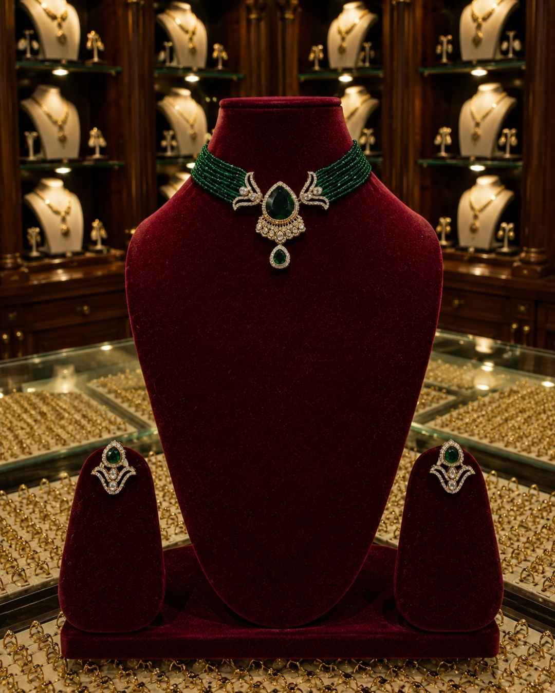 Rajwada Kundan Choker NS-16