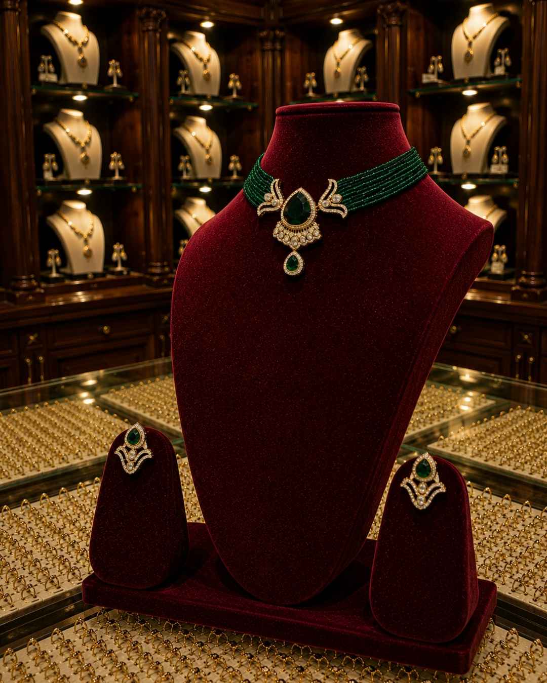 Rajwada Kundan Choker NS-16
