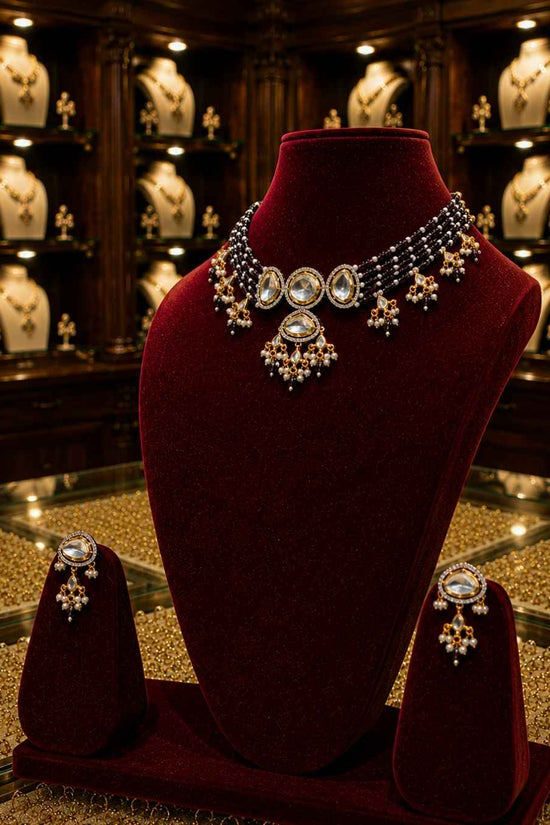Rajwada Kundan Choker NS-17