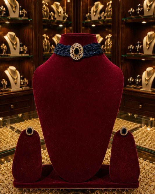 Rajwada Kundan Choker NS-18