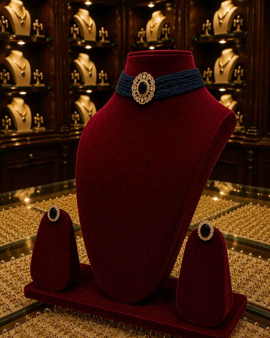 Rajwada Kundan Choker NS-18