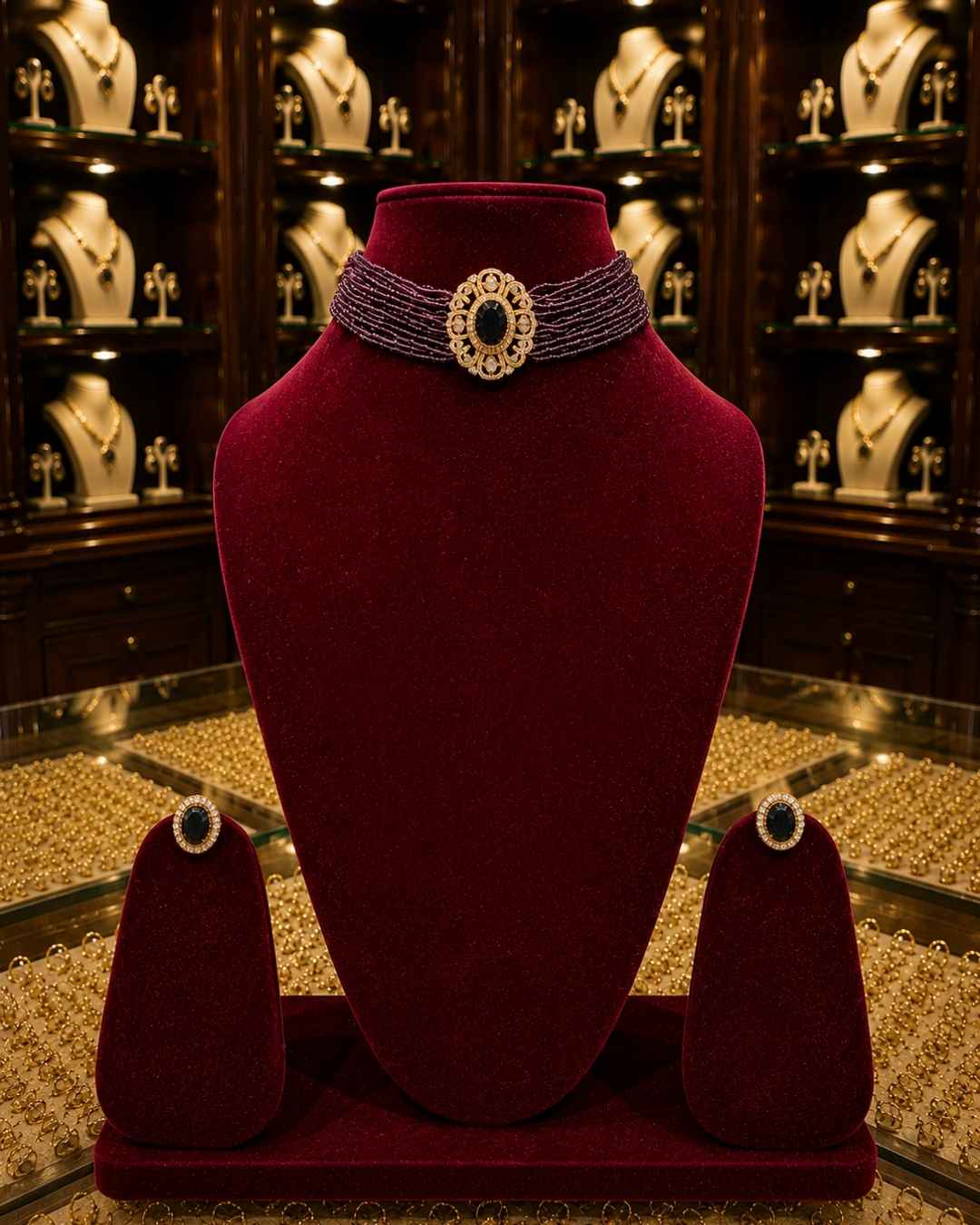 Rajwada Kundan Choker NS-19