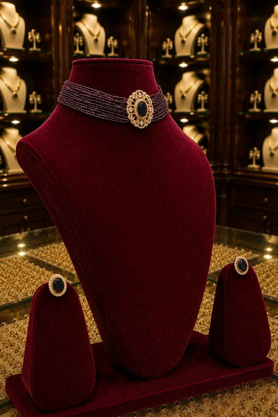 Rajwada Kundan Choker NS-19