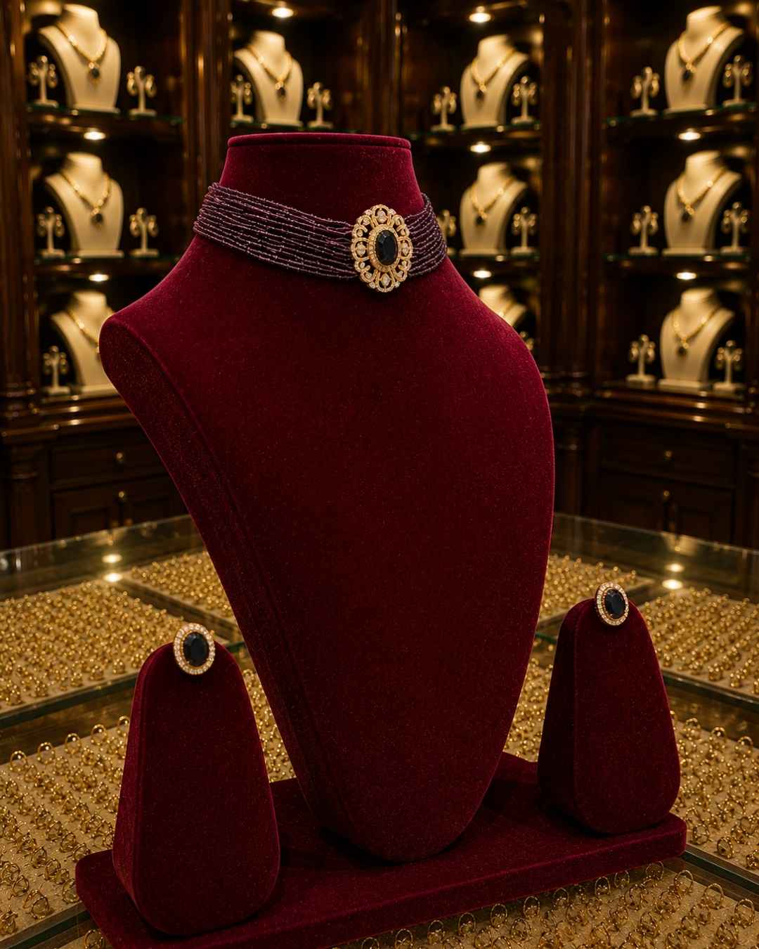 Rajwada Kundan Choker NS-19