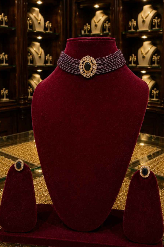 Rajwada Kundan Choker NS-19