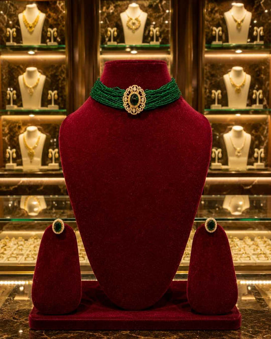 Rajwada Kundan Choker NS-20