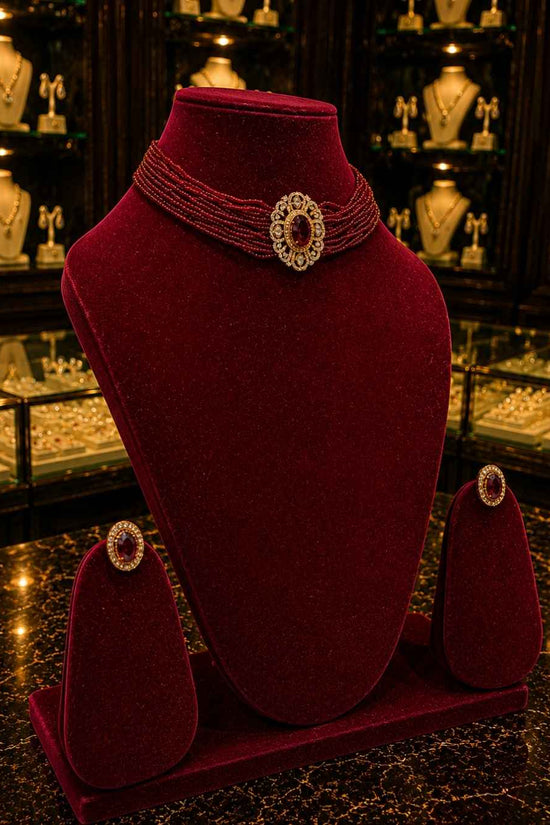 Rajwada Kundan Choker NS-21