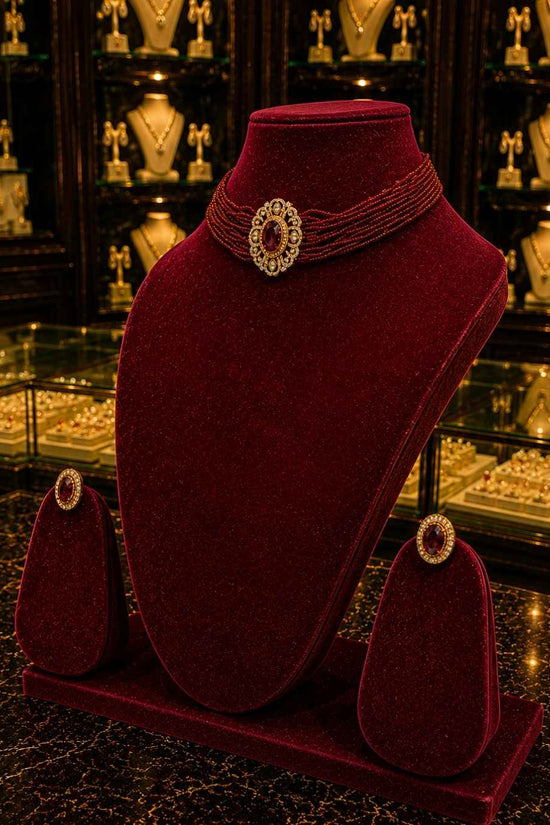 Rajwada Kundan Choker NS-21