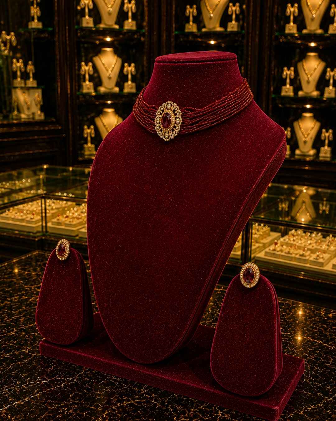 Rajwada Kundan Choker NS-21