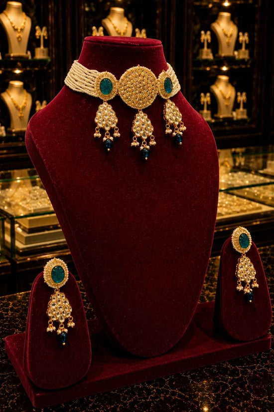Rajwada Kundan Choker NS-24