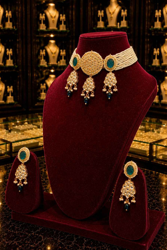 Rajwada Kundan Choker NS-24