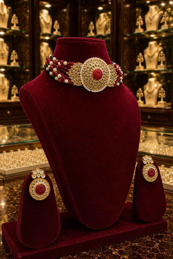Rajwada Kundan Choker NS-25